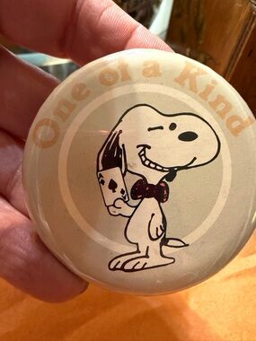 Snoopy "One of a Kind" Vintage Pin